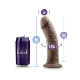 Au Naturel - 8 in Dildo with Suction Cup